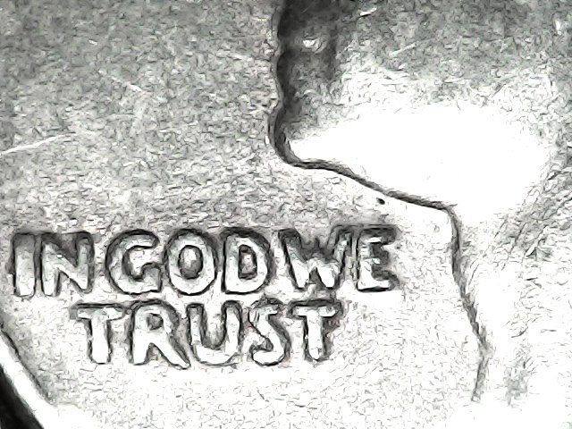 1965-Washington-Quarter-Profile-Doubling-Nose,-Eyes-And-Motto