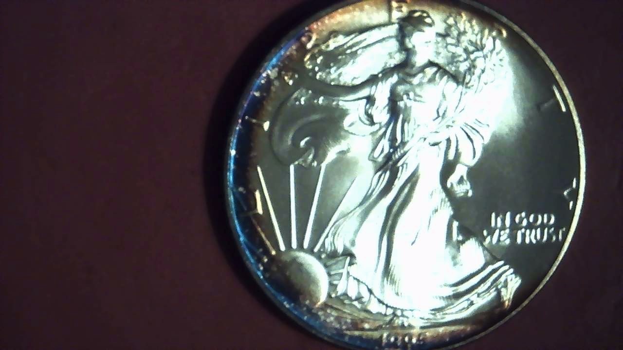 1995-P-American-Silver-Eagle-Toned-To-Grade-Or-Not-To-Grade