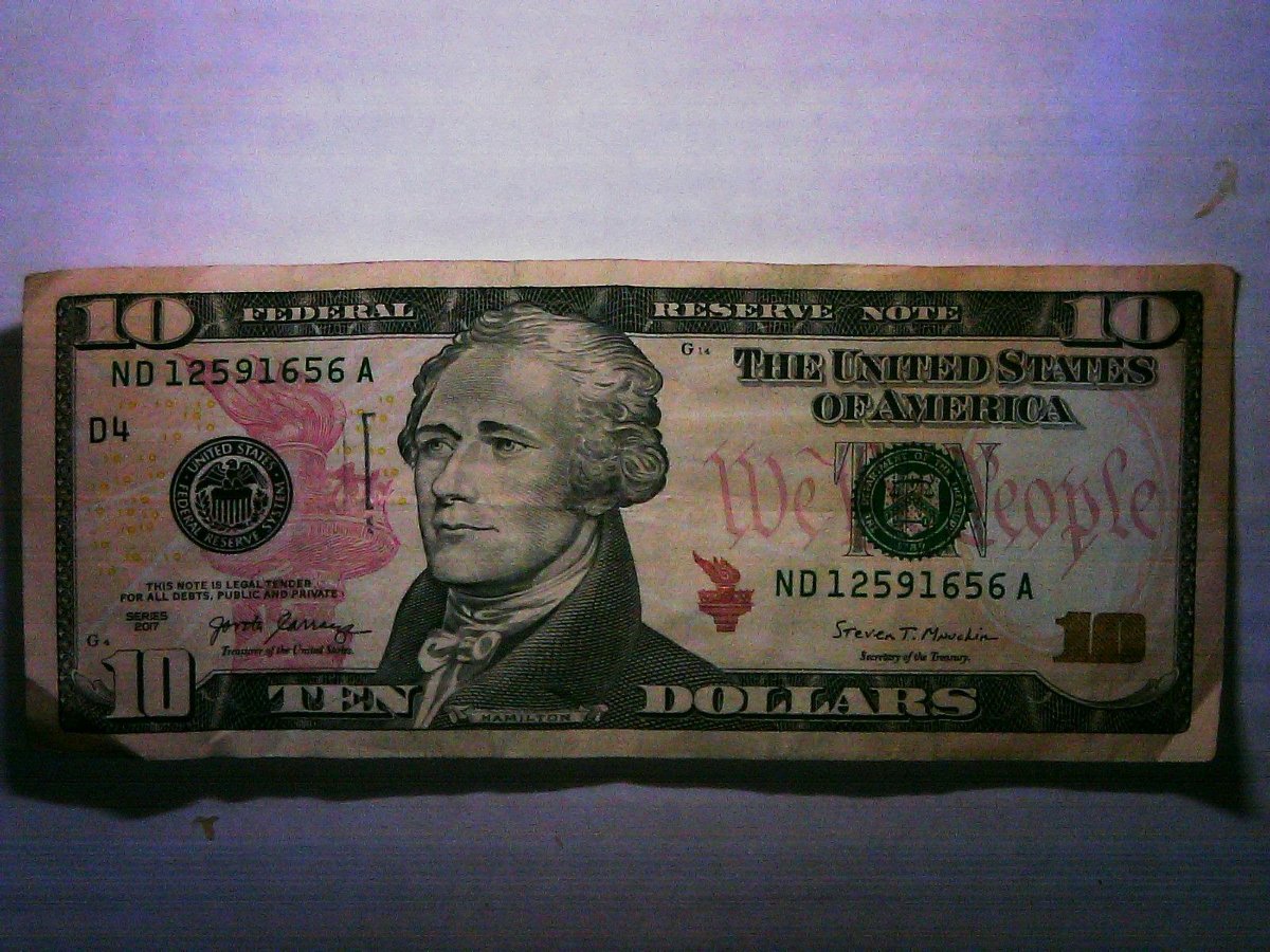 Question-About-Marks-On-Bills?