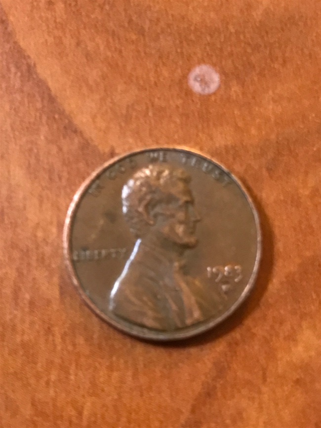 1983-Penny-D-Double-Mint-Mark?-And-It's-Light-In-Weight