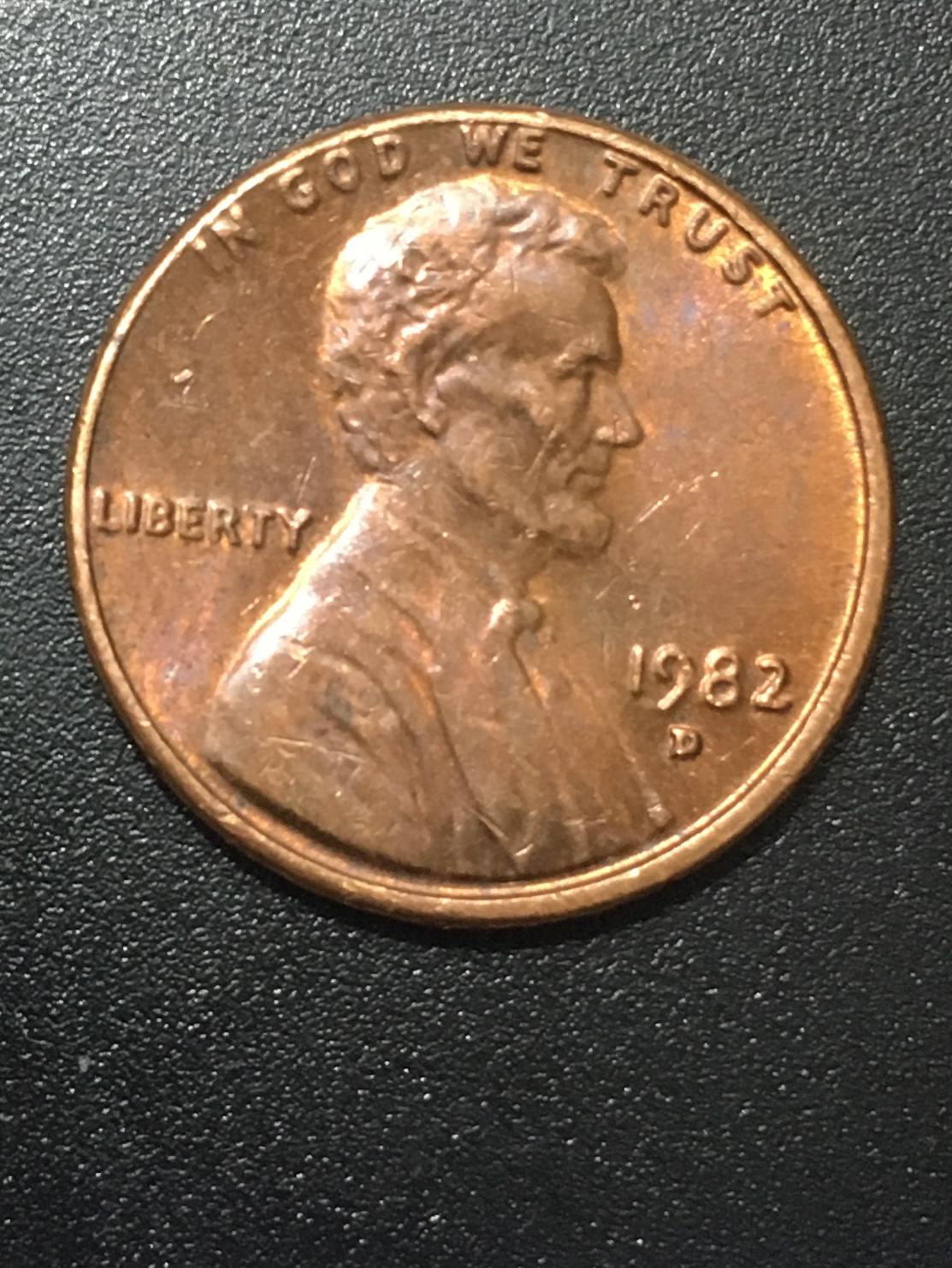 1982-D----Lincoln,-Weight-Is-3.1-Grams,--Is-This-The-Small-Date?
