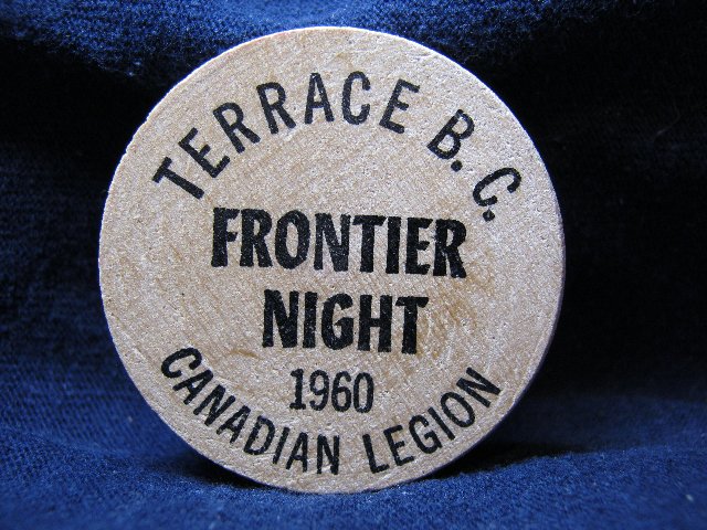 Wooden-Nickel-Mule-?--Canadian-One-Side-,-American-The-Other