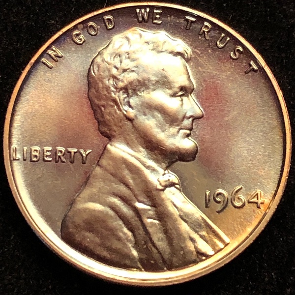 1964-SMS-Lincoln-Cent.--This-Coin-Appears-To-Have-Some-Of-The-Die-Markers