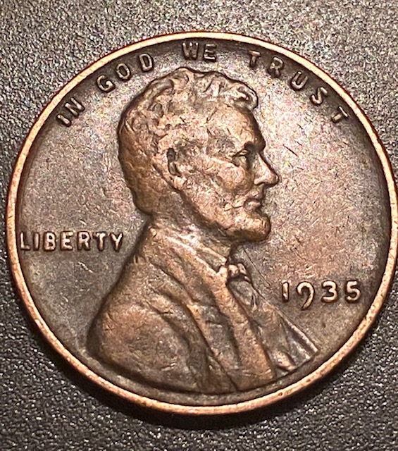 1935---Wheat-Cent---Doubling-On-The-Reverse