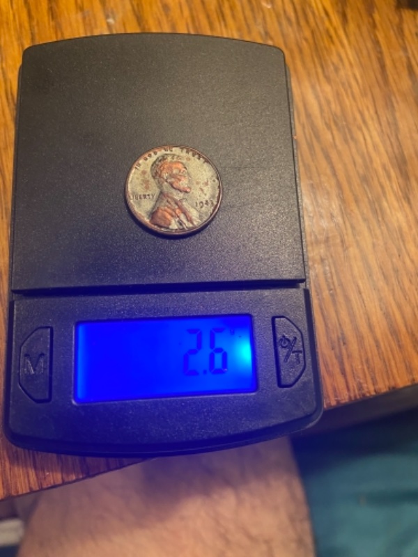 1943---Lincoln---Steel-W/-Copper-Streaks?