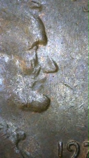 1972-Lincoln---Obverse--Missing-Neck---Reverse-Initials