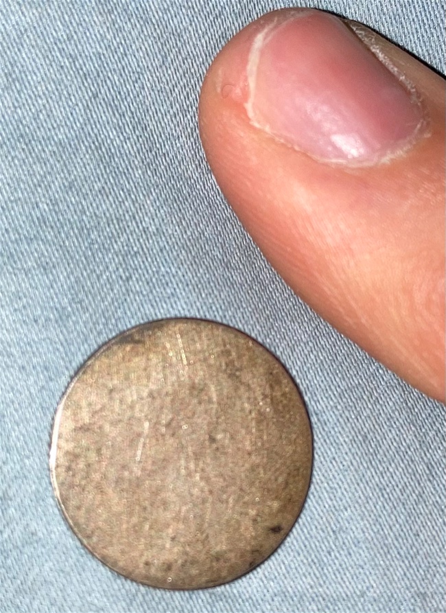 Unidentifiable-Uniface-Great-Britain-Silver-In-Color-Coin