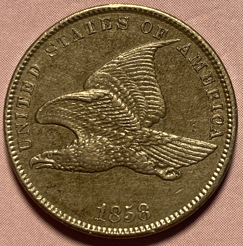 1858-LL-Flying-Eagle-Cent---Is-This-Coin-Real?