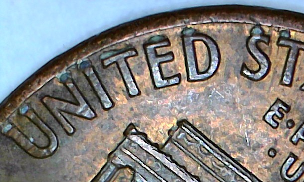 1989-Penny---Die-Chip-Corrosion-Or-Chemical-Damage