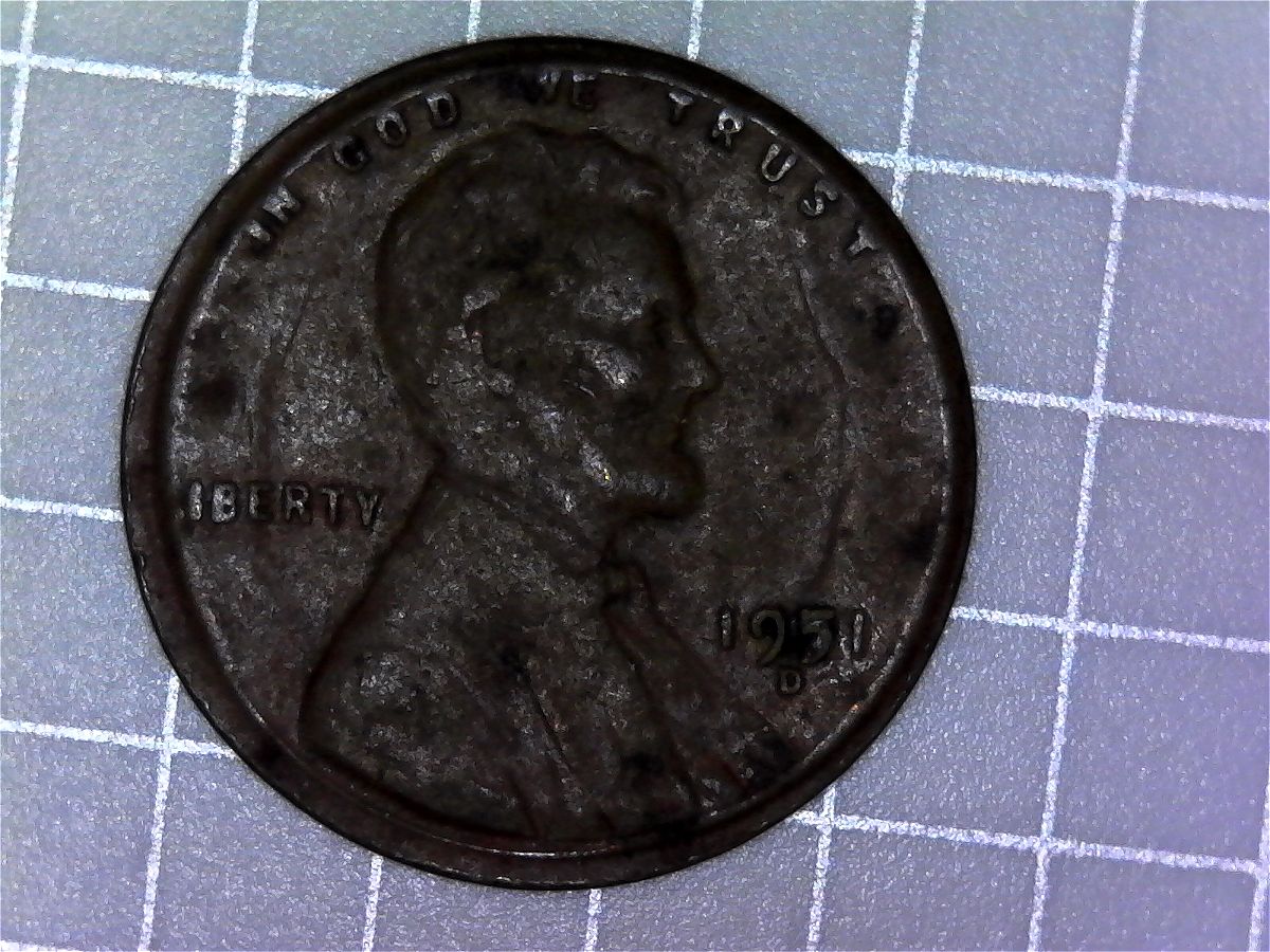 Lincoln-Cent-1951-D-Missing-L-In-Liberty-And-Reverse-Light-Strike?