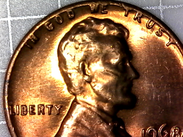 1968-D-Lincoln-Memorial-Cent-Narrow-Rim-Spacing-On-Obverse