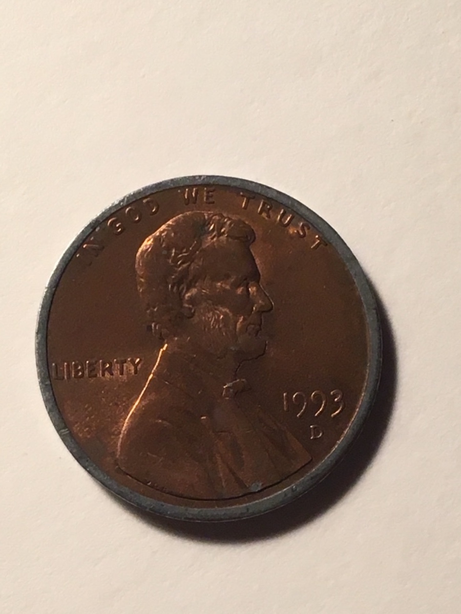 1993-D-Lincoln-Penny-With-Rim-Oddity