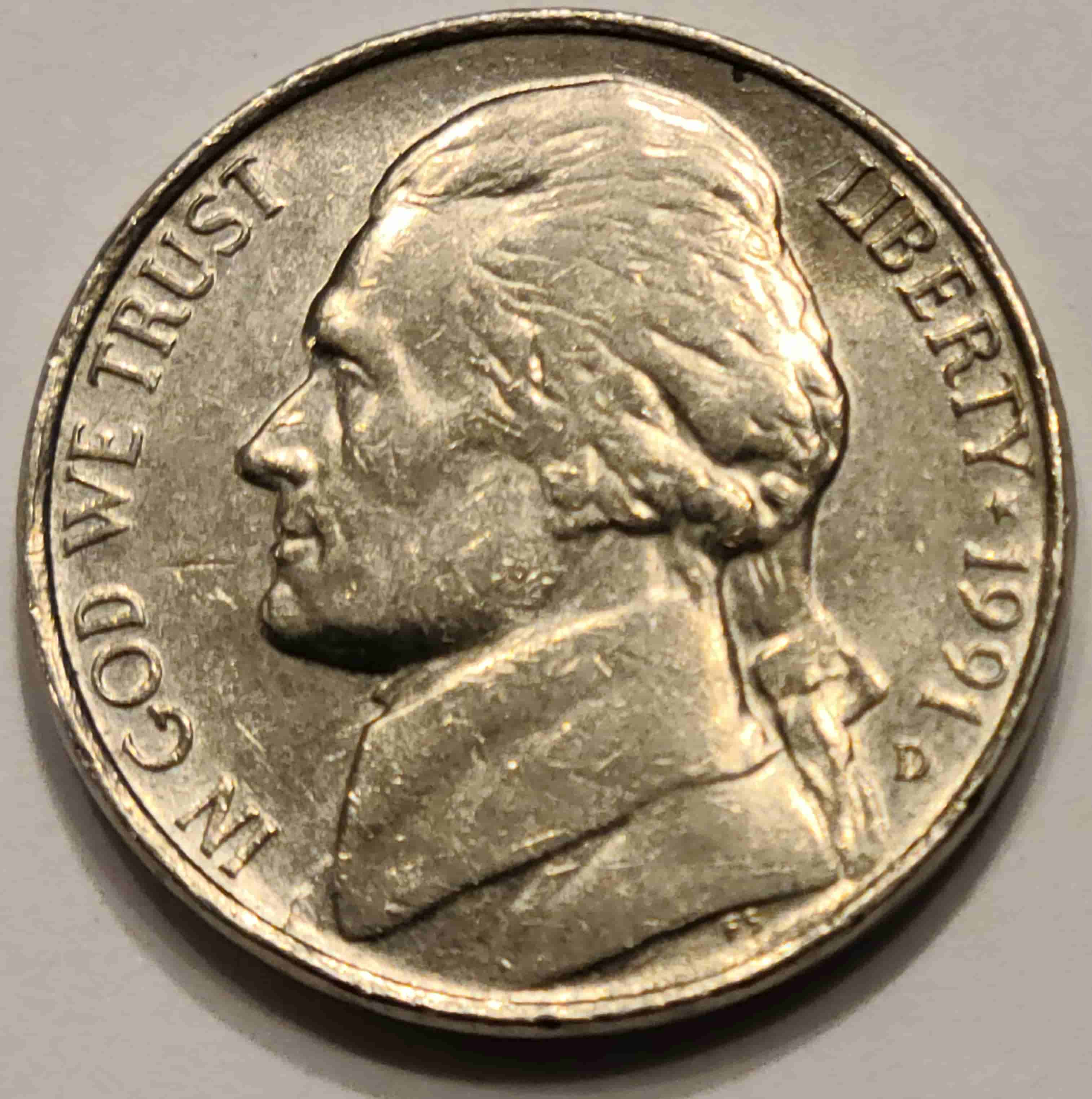 1991-D-Nickel---What's-Up-With-Monticello-House?