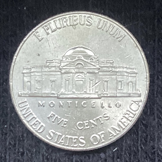2011-D-Jefferson-Nickel-With-Class-VIII/Ix-Or-Converging-MD.