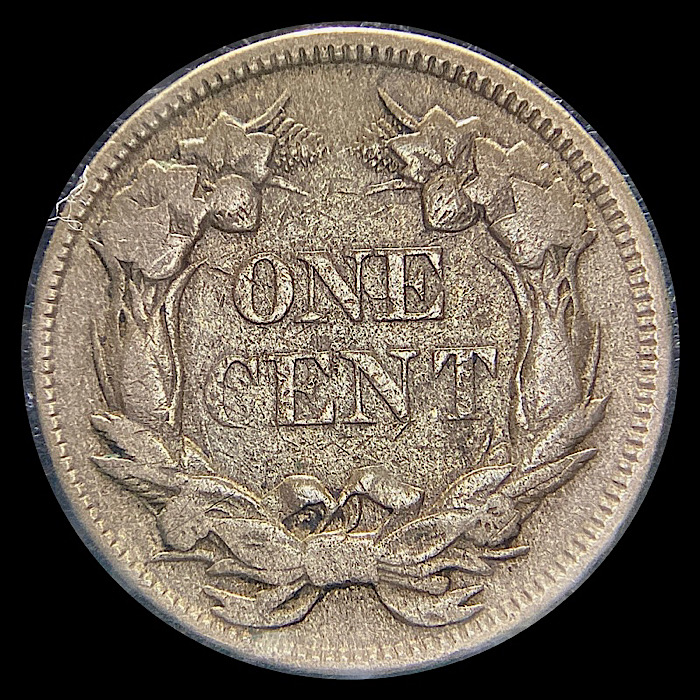1857-Flying-Eagle-Cent-Snow-8-For-Grading.