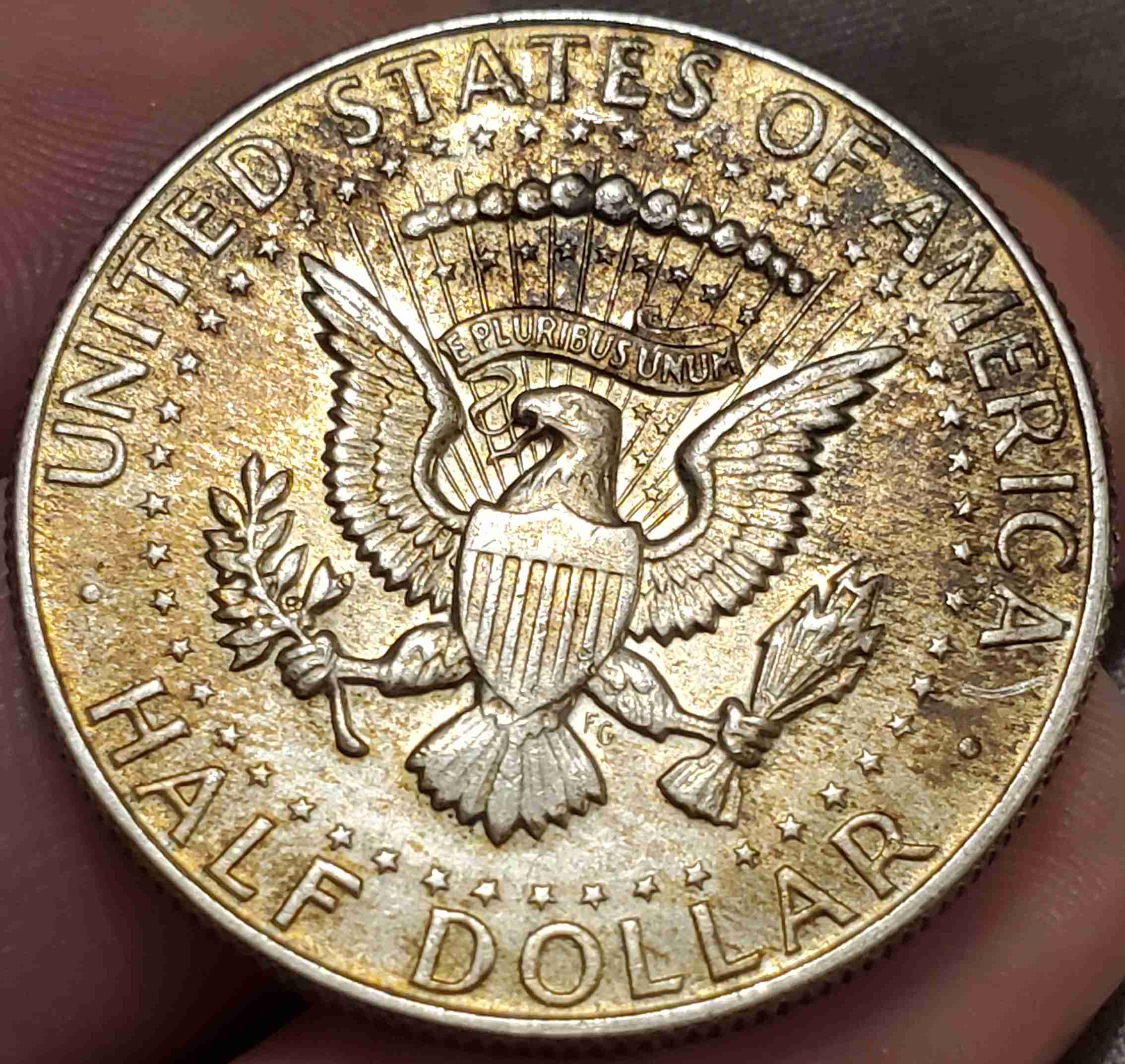 1966-Half-Dollar-Coin,-The-Reverse-Doubled-Letters?
