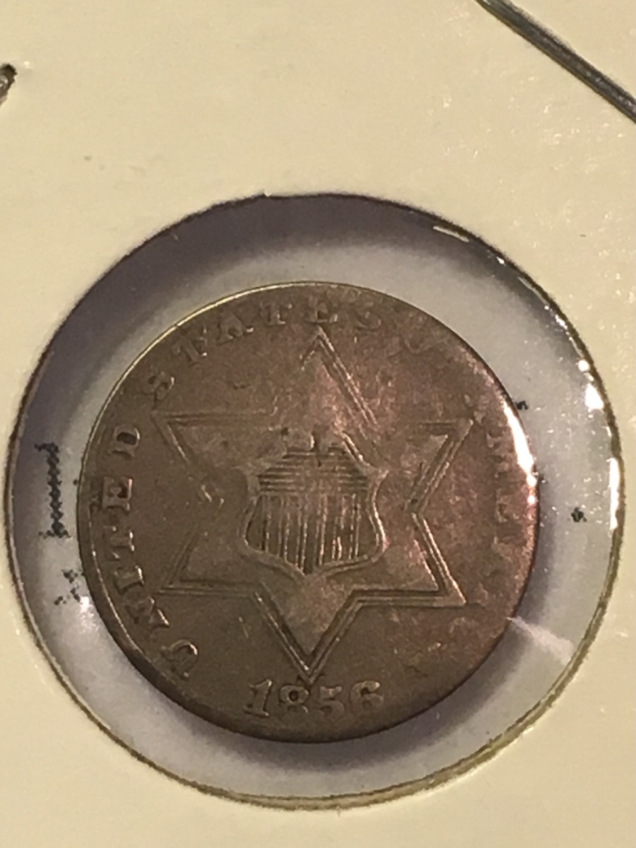 1856-Silver-Trime-For-Grading!