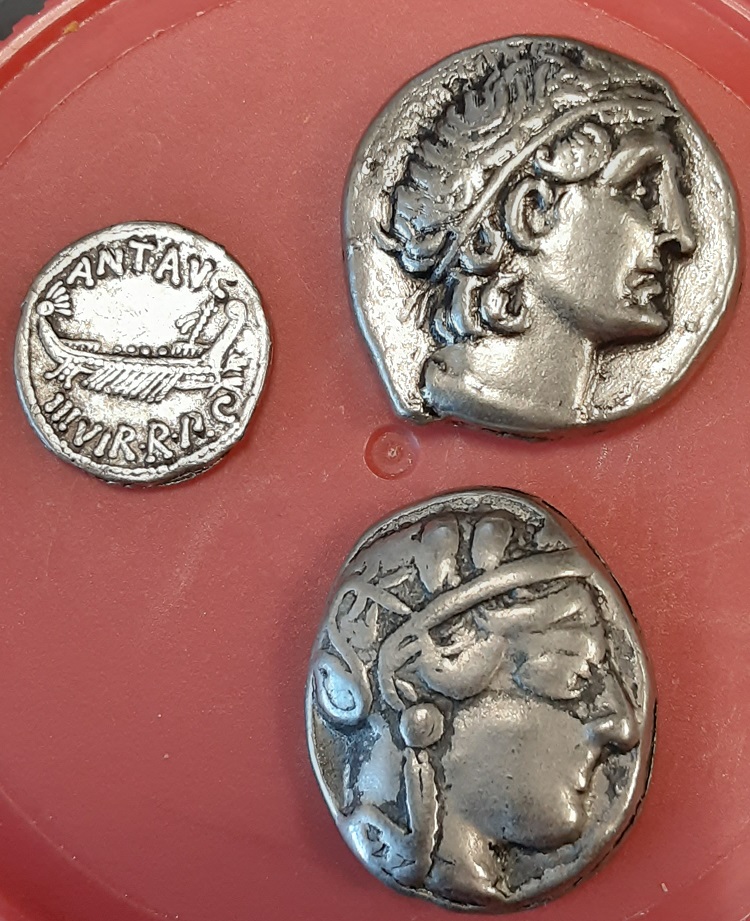 Confirmation-Of-Three-Repro/Copy-Ancient-Coins