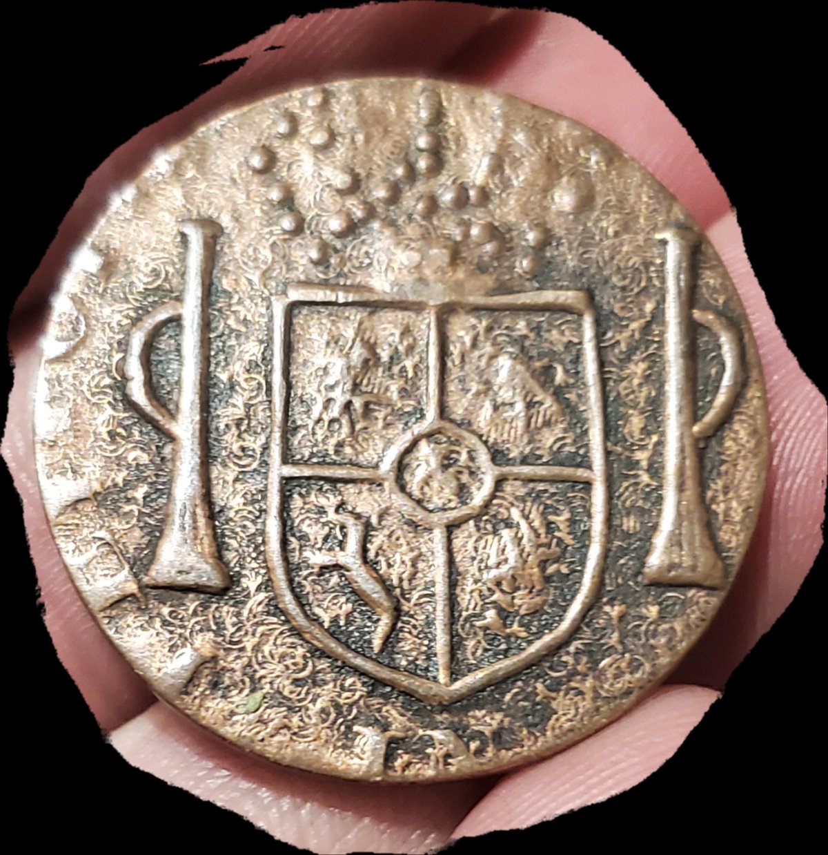 OK-Guys-This-Might-Be-An-Old-Roman?-Coin.-Not-Sure-At-All!!-Help-Id:-Spanish-Colonial-Repro