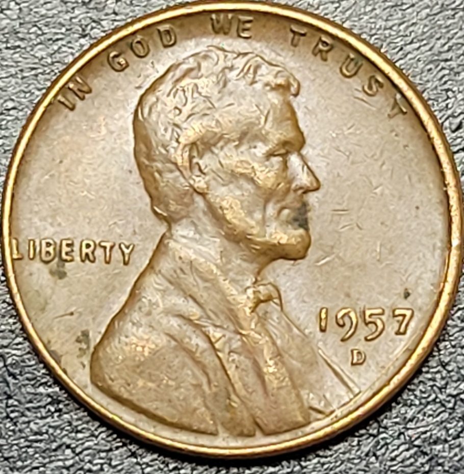 1957-D-Lincoln-Cent---Die-Clash-Maybe?
