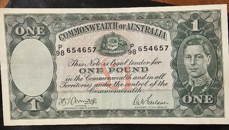Old-Foreign-Currency--Paper-Money