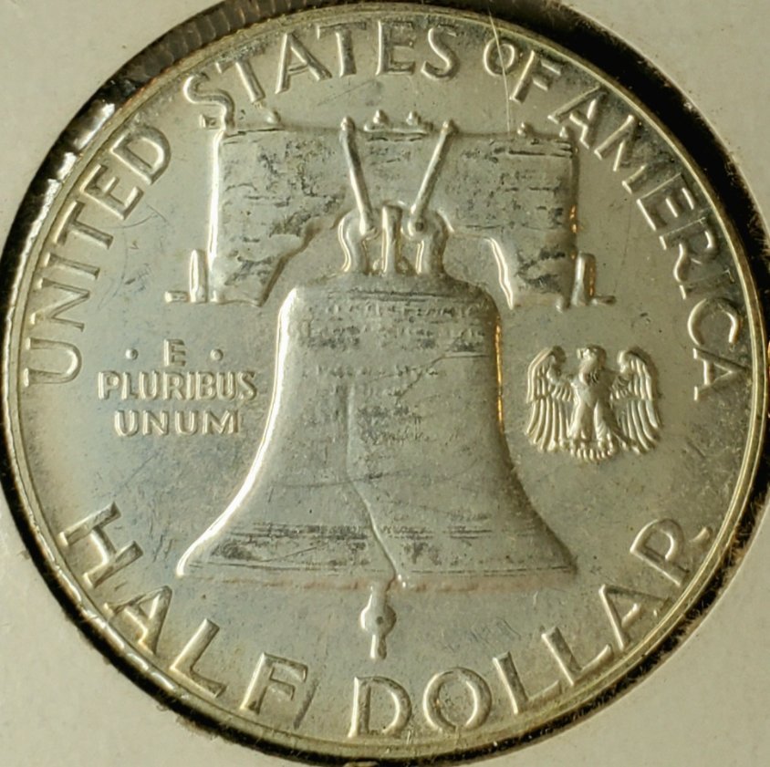 1963-Franklin-Half-Dollar-For-Grading
