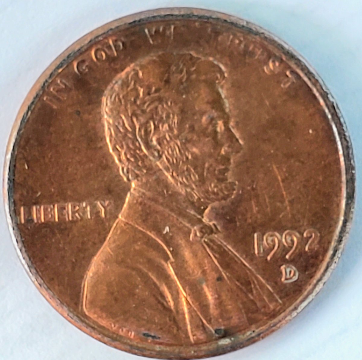 Say-It-Ain't-So!--1992-D-Lincoln-Cent-DDR-Or-Just-DDD-And/Or-MD?