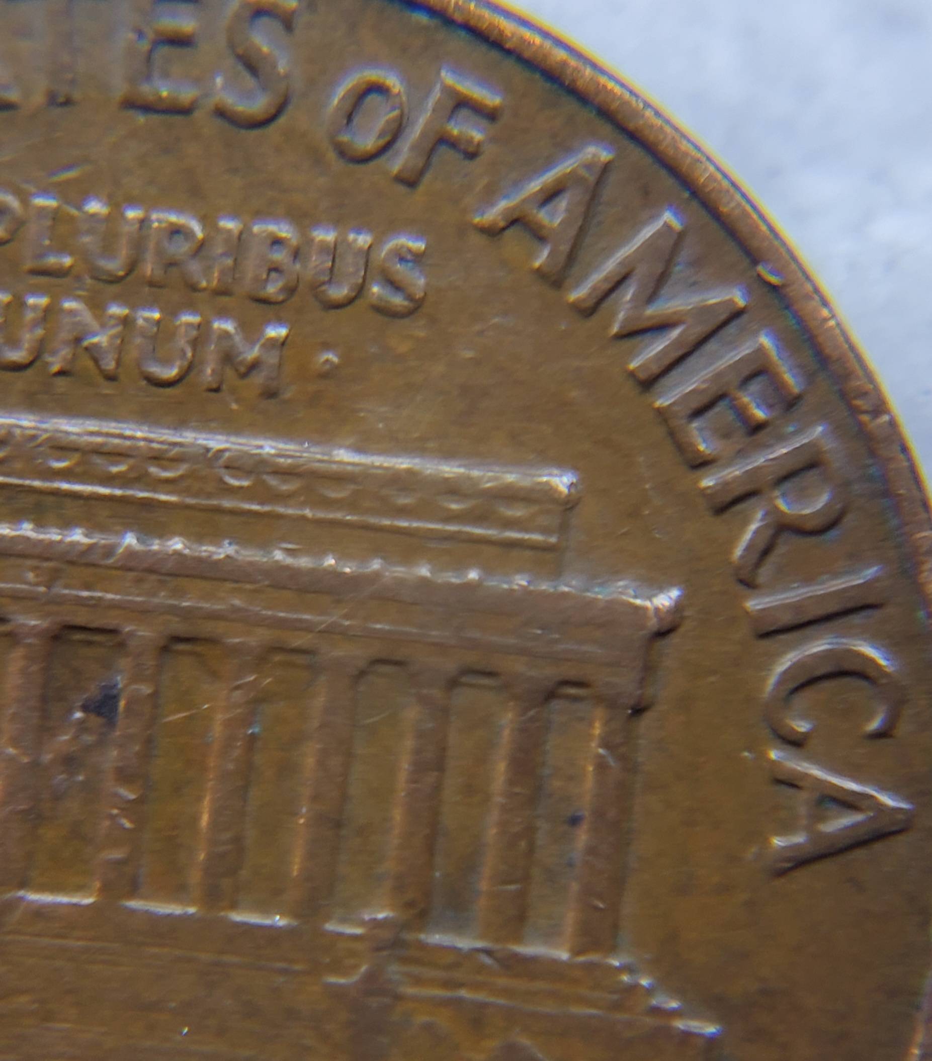 1966-P-Lincoln-Memorial-Cent,-Doubling-On-The-Reverse