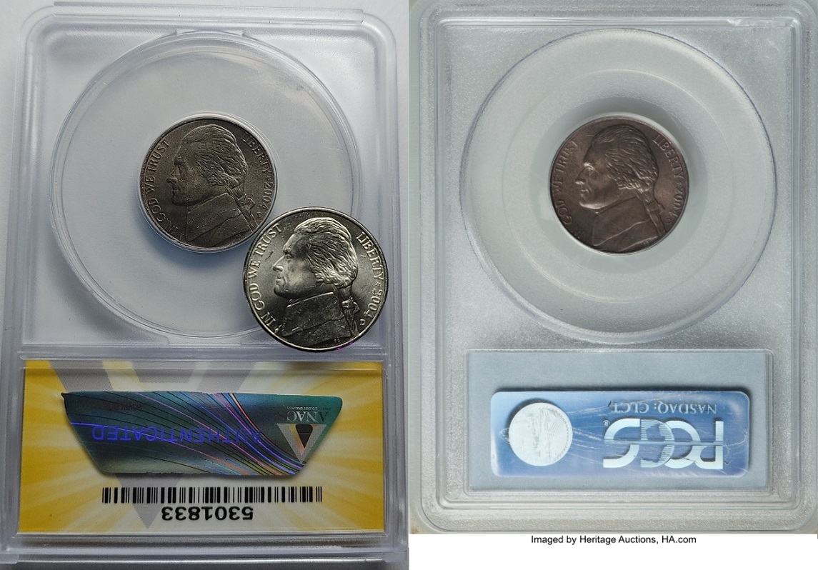 2004-D-Peace-Medal-Nickel-Struck-On-An-Improperly-Annealed-Planchet