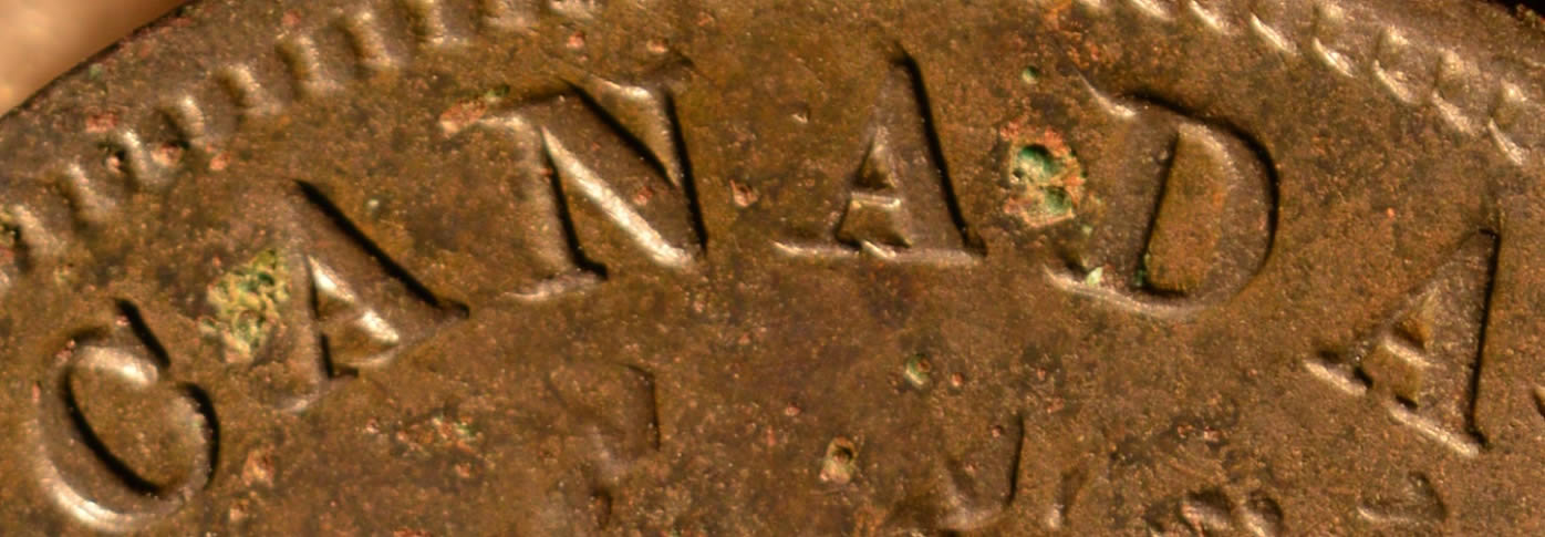 1854-Bank-Of-Upper-Canada-Penny.-Questions.