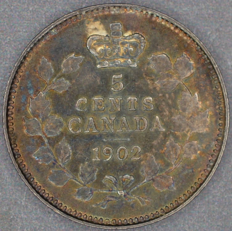 1902-5-Cents-.-Grade-And-Thoughts