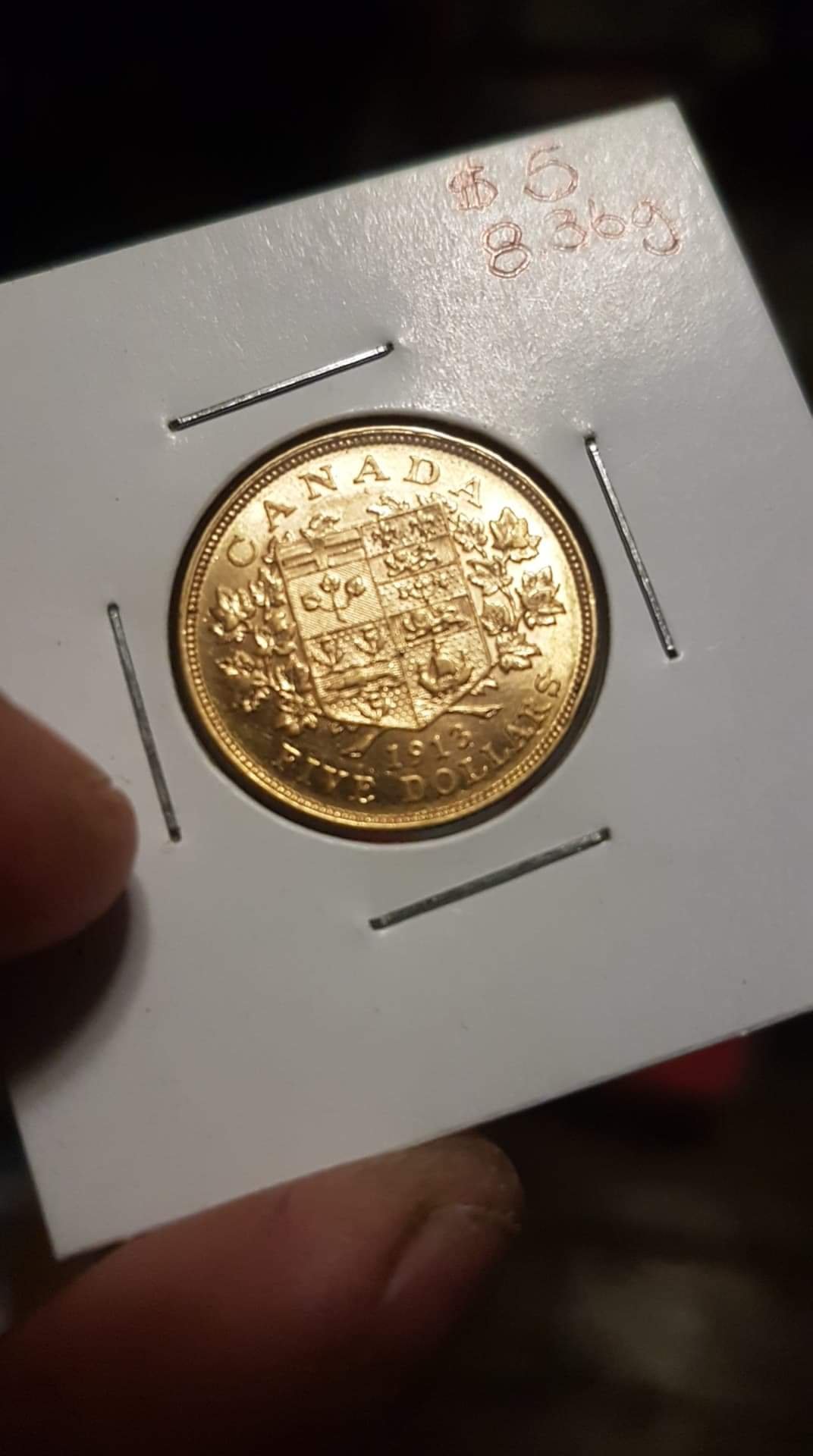 1913-5-Dollar-Gold---Grade-And-Value