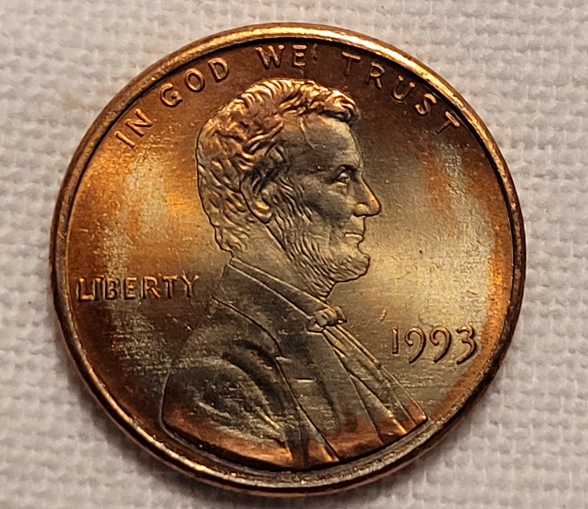 1993-Lincoln-Cent-Color-Question