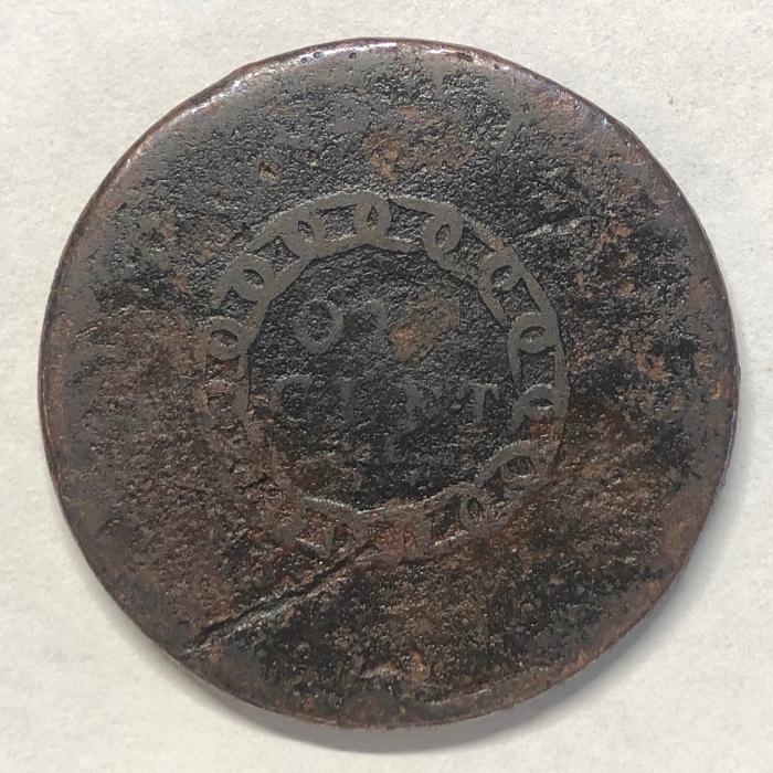 Cleaned-Coin---1793-Chain-Cent---Before-And-After