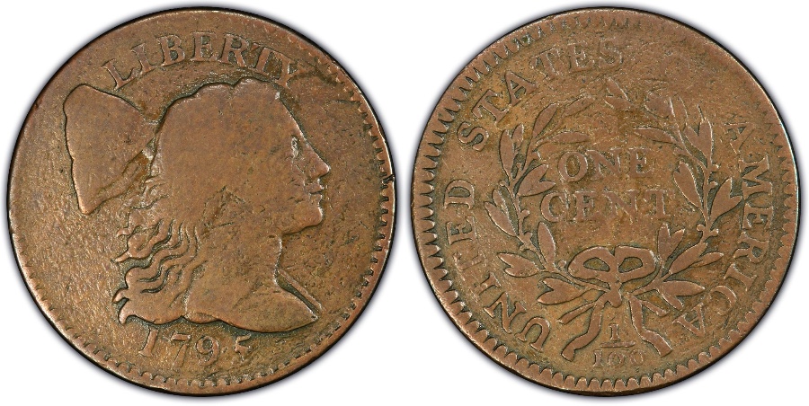 1795-Liberty-Cap-Large-Cent-With-Reeded-Edge