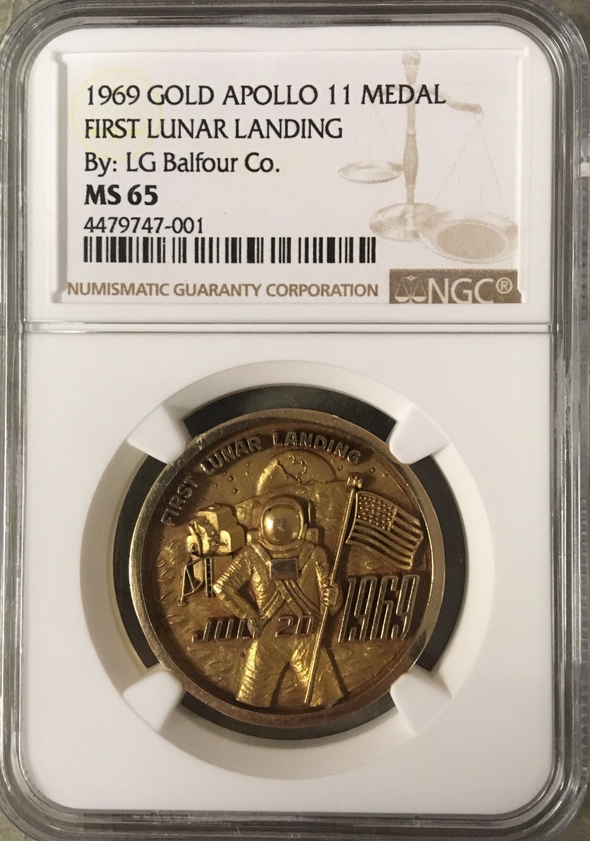 Gold-Apollo-11-Medal...-Info-Needed-Please/Thanks!