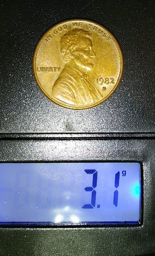 Multiple-3.1g-1982-D--Pennies