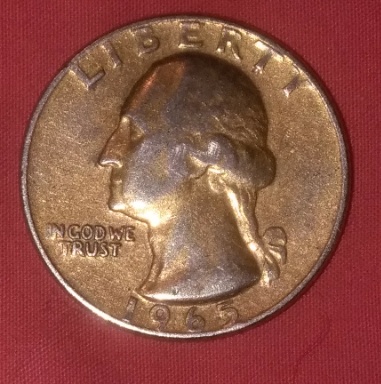 1965-Gold-Tint-Quarter?