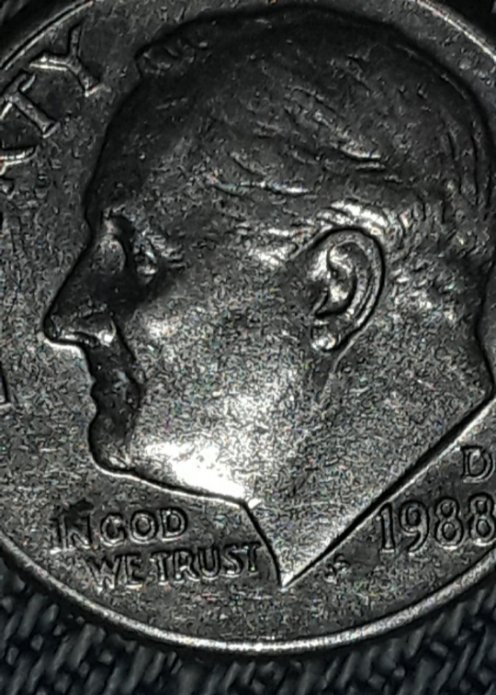 1988-US-Dime-Never-Seen-Mark's-Such-As-These