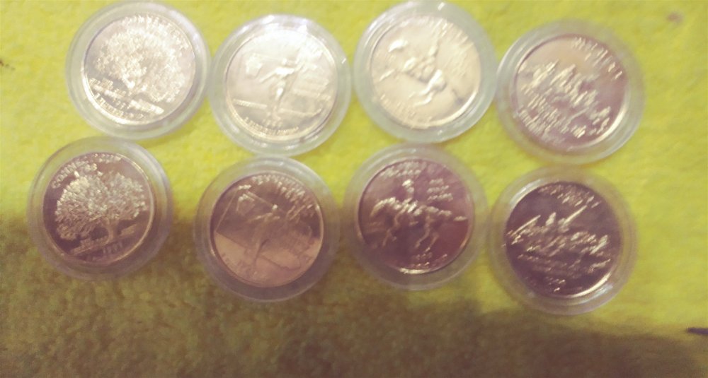 1999-2000-Gold-Looking-Quarter-Dime-Nickel
