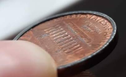 1996-Penny-With-Deep-Edges-Does-Anyone-Know-Why-Or-If-Its-Worth-Anything?
