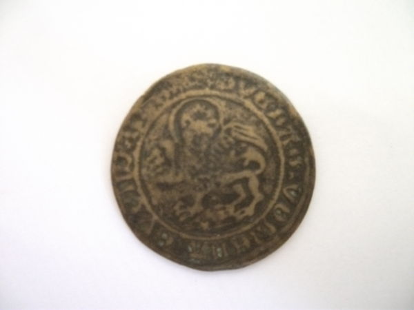 Unidentified-Bronze-Coin-With-Lion/Dragon/Griffin-Looks-Old-Id:-Nuremberg-Jeton