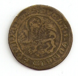 Unidentified-Bronze-Coin-With-Lion/Dragon/Griffin-Looks-Old-Id:-Nuremberg-Jeton