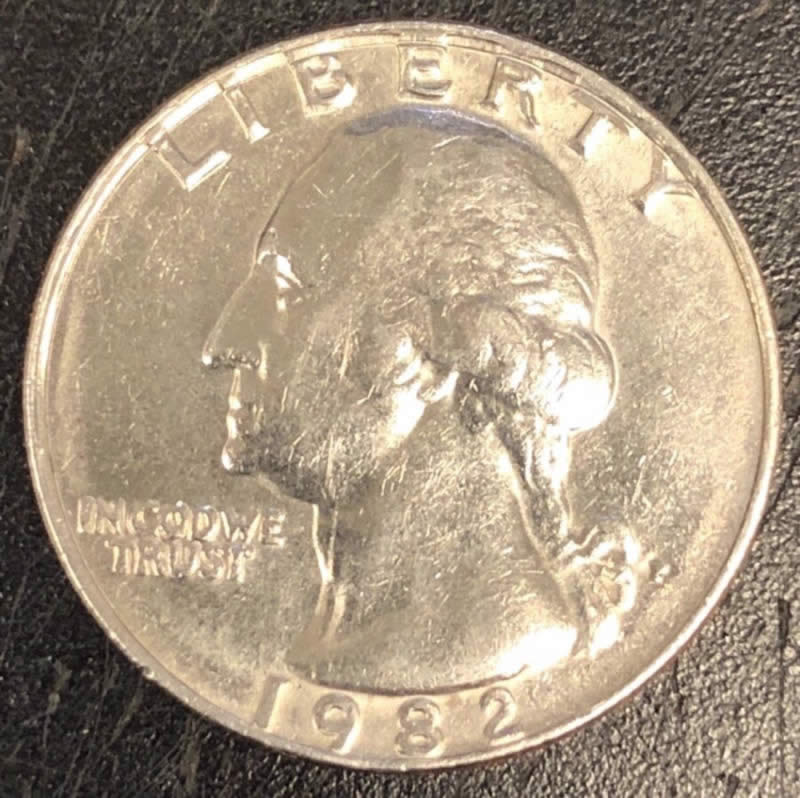 1982-P-Quarter-Error-On-Obverse