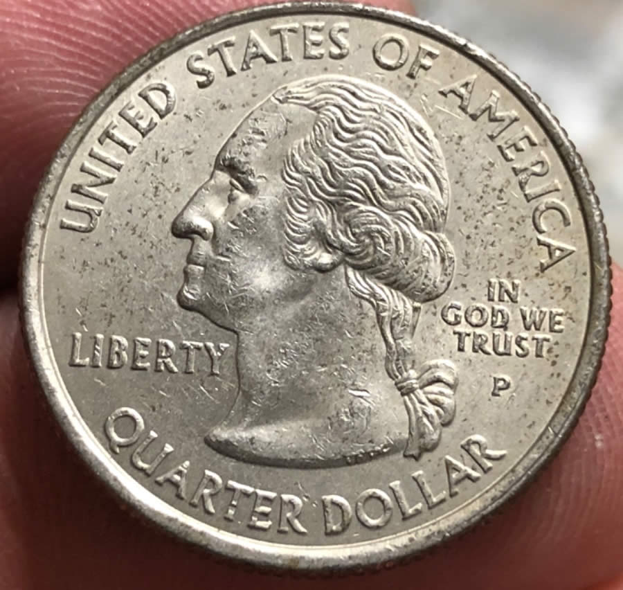 2000-New-Mexico-Quarter-No-Luster-On-Reverse.
