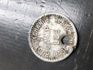 10c-Camp-Lee-Post-Exchange-Base-Hospital-Token.-Help-Me-Please