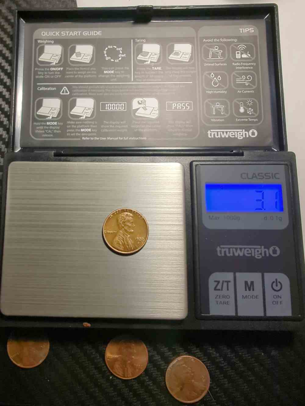 1982-D-Small-Date-Penny-Weight-3.1-Grams?