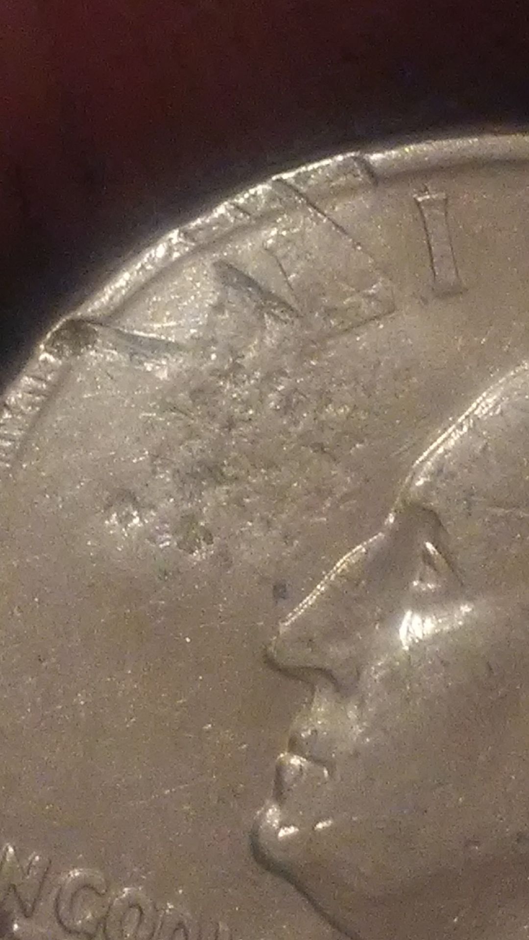 HI-This-Is-A-Washington-Quarter-Coin-Incomplete-Date-And-Other-Marks