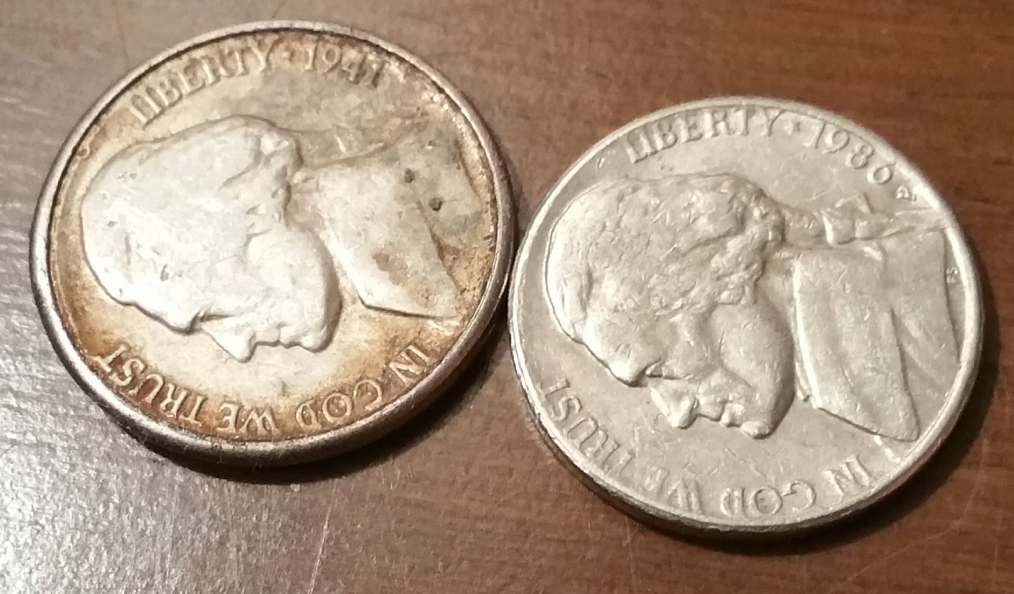 1941-Nickel-With-Odd-Edge/Rim