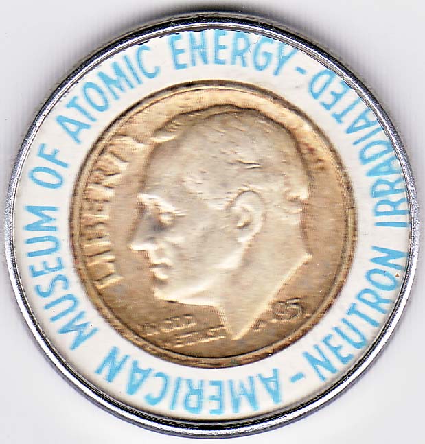 1948-&-1951-Neutron-Irradiated-Roosevelt-Dimes